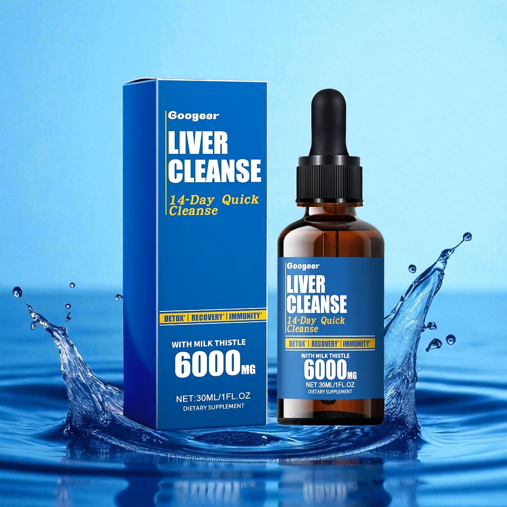 14-Day Liver Detox Drops – Milk Thistle 6000mg